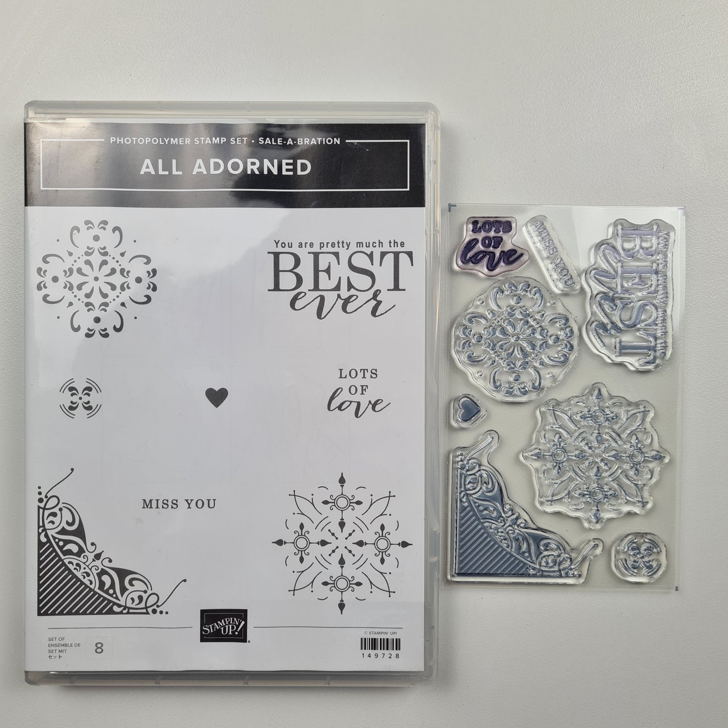 All Adorned - Photopolymer Stamp - Stampin' Up