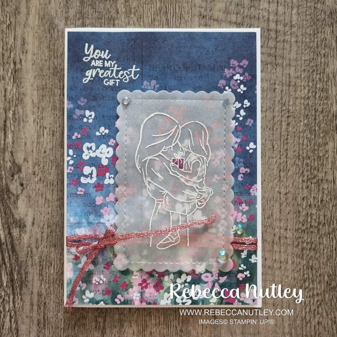 'You Are My Greatest Gift' Handmade Card With Envelope