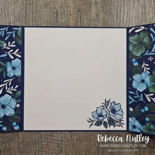 'Thank You With All My Heart' Handmade Card With Gold Envelope