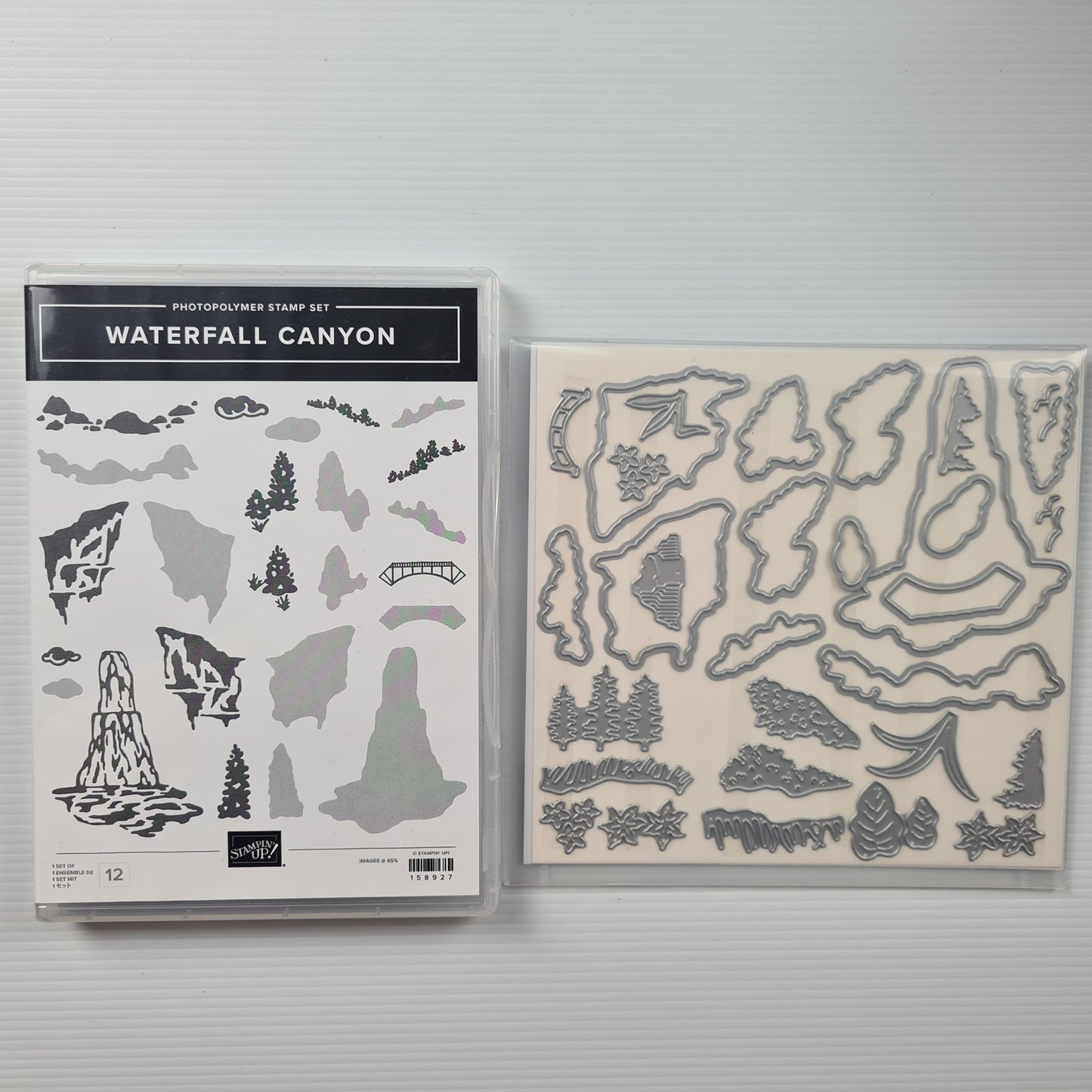 Waterfall Canyon Stamp Set & Coordinating Dies Stampin' Up