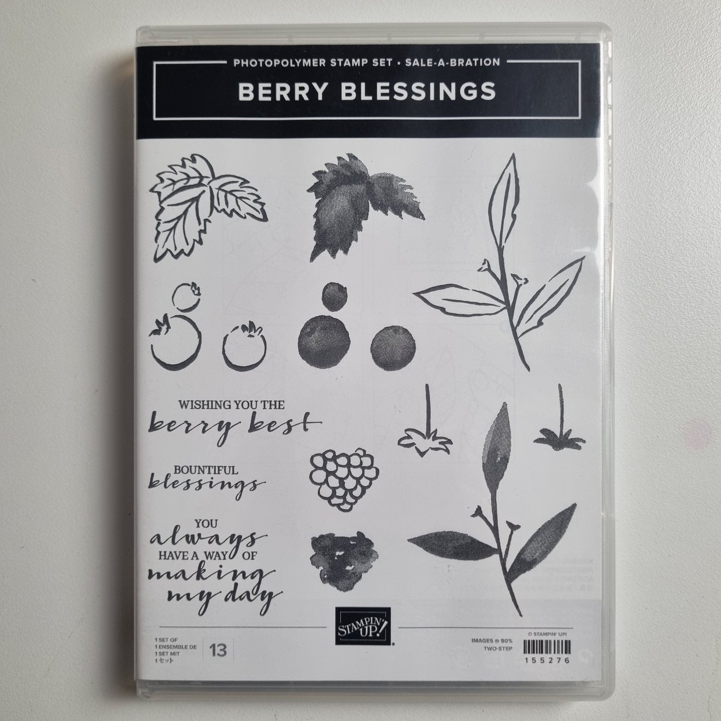 Berry Blessing Photopolymer Stamp Stampin' Up!