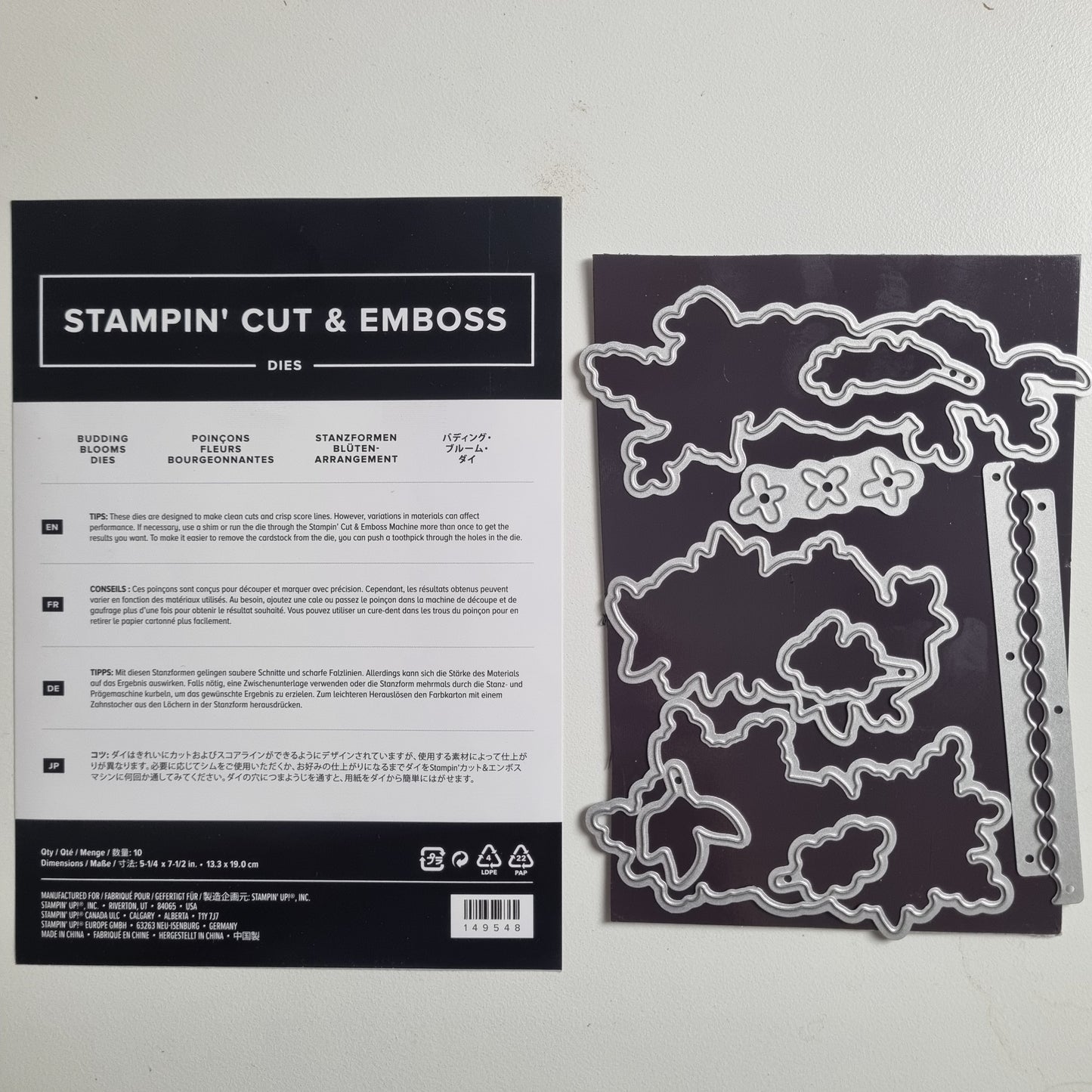 Budding Blossoms Dies Stampin' Up!