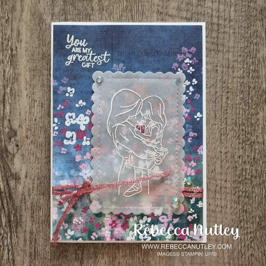 'You Are My Greatest Gift' Handmade Card With Envelope