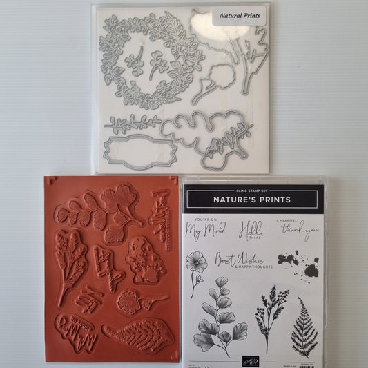 Nature's Prints Stamp Set & Natural Prints Dies Stampin' Up!