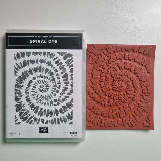 Spiral Dye Cling Stamp Set Stampin' Up!