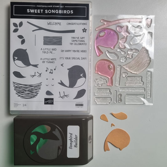 Sweet SongBirds Stamp Set & Co-Ordinating Punch Stampin' Up!