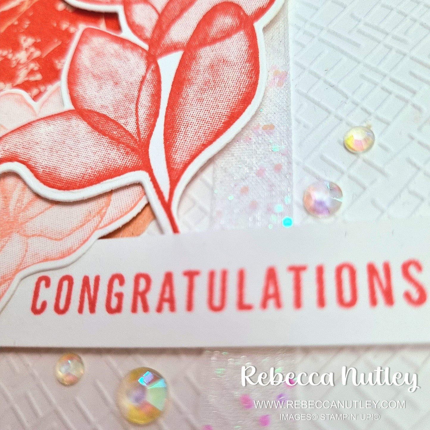 'Congratulations' Handmade Card With Envelope