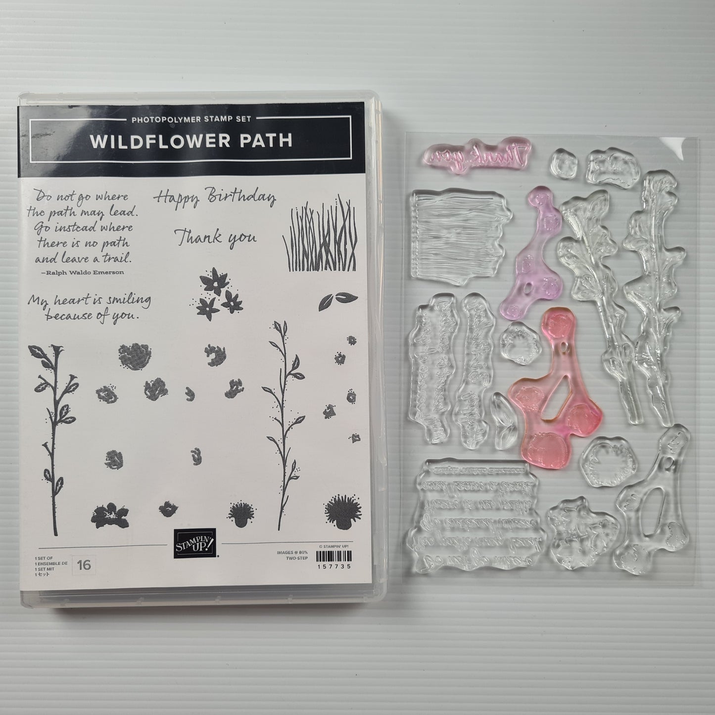 Wildflower Path Photopolymer Stamp Set Stampin' Up