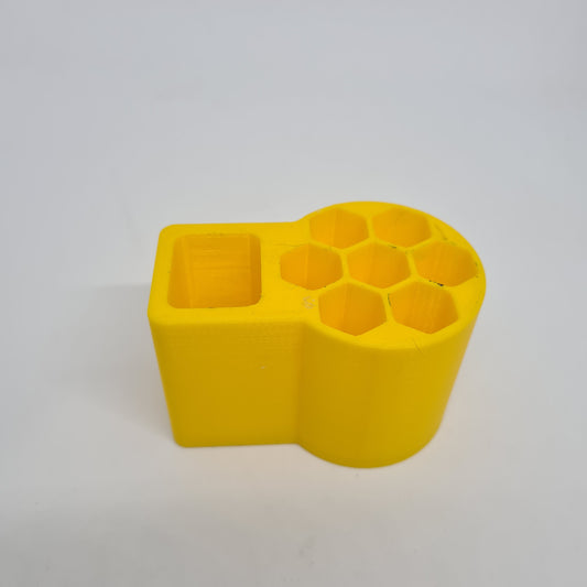 HONEYCOMB DESK ACCESSORY AND GLUE HOLDER