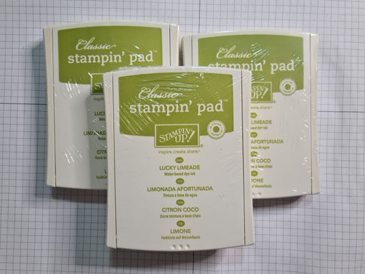 Brand NEW Lucky Limeade Stampin' Up Ink Pad