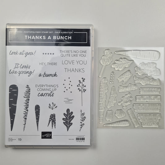 Thanks A Bunch Stampin' Up! Photopolymer Stamp Set NEW