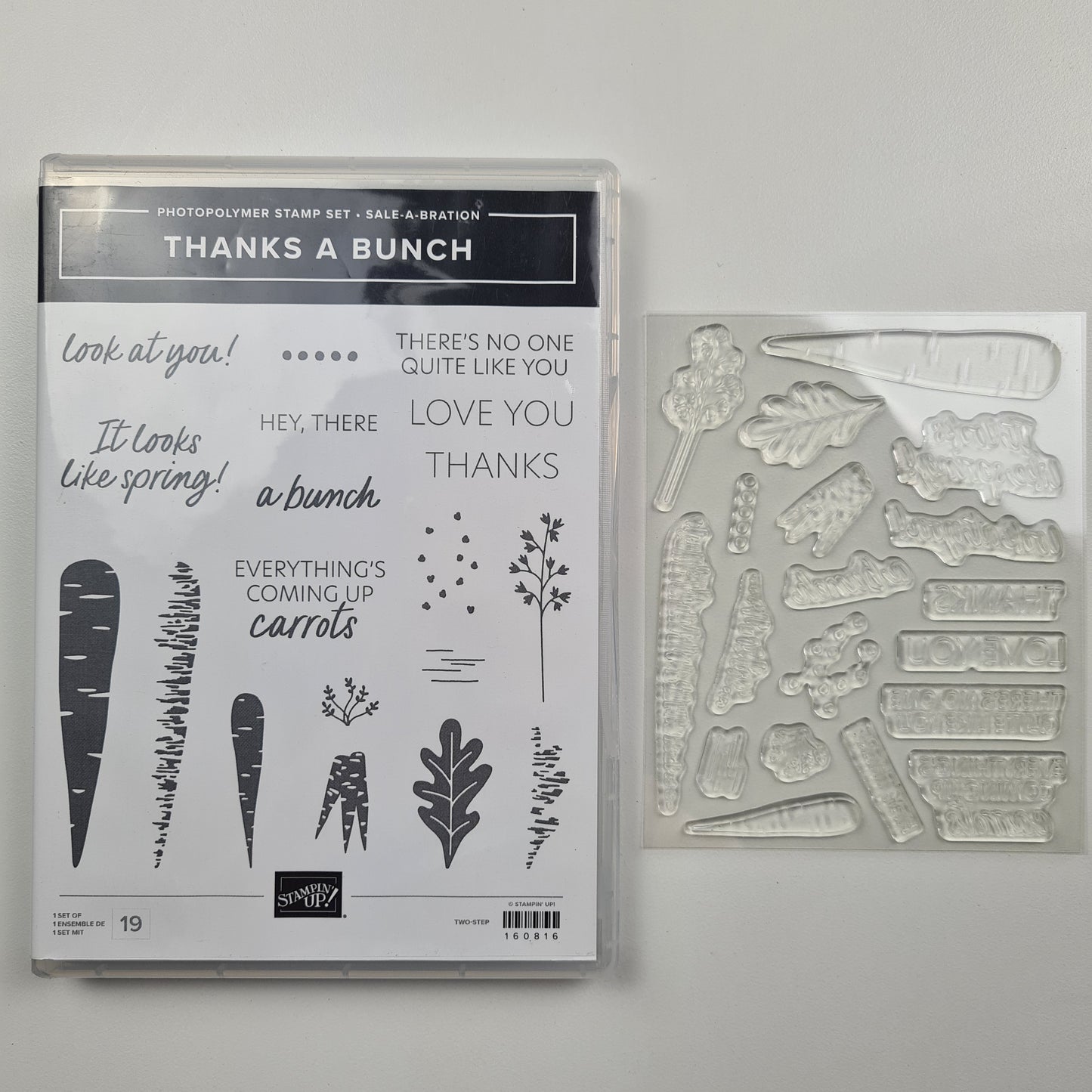 Thanks A Bunch Stampin' Up! Photopolymer Stamp Set NEW