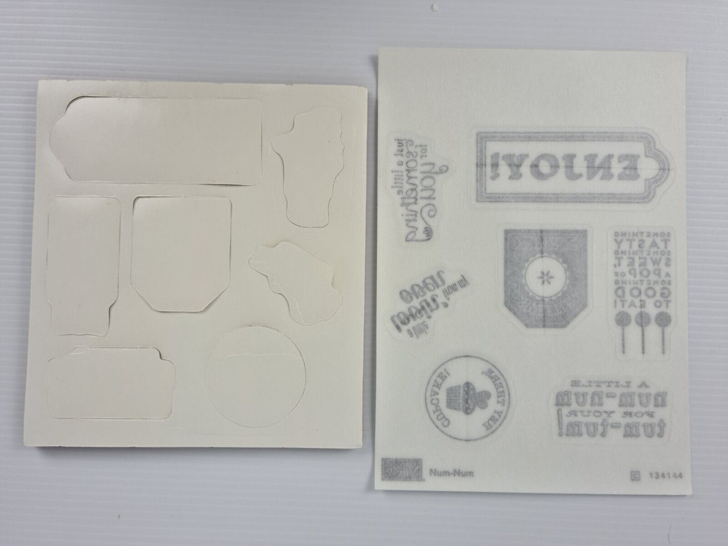Num Num NEW Stampin' Up! Cling Rubber Stamp Retired Product